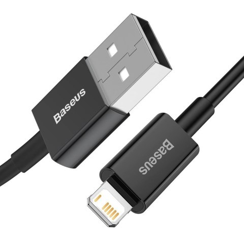 Baseus Superior kabel USB - Lightning 2,4 A 2 m czarny (CALYS-C01) Baseus Superior kabel USB - Lightning 2,4 A 2 m czarny (CALYS-C01)