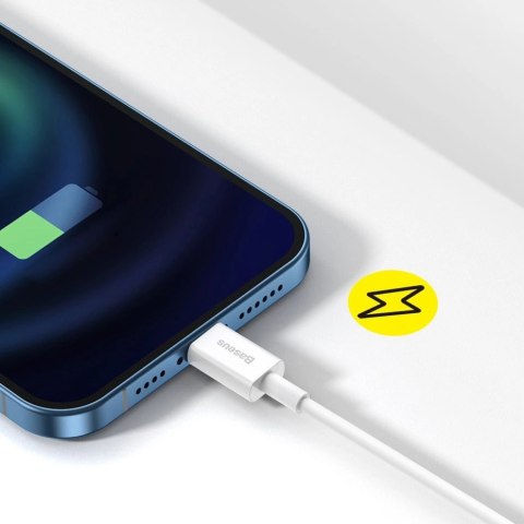 Baseus Superior kabel USB - Lightning 2,4 A 2 m czarny (CALYS-C01) Baseus Superior kabel USB - Lightning 2,4 A 2 m czarny (CALYS-C01)