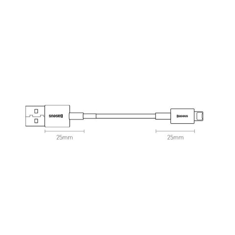 Baseus Superior kabel USB - Lightning 2,4 A 2 m czarny (CALYS-C01) Baseus Superior kabel USB - Lightning 2,4 A 2 m czarny (CALYS-C01)