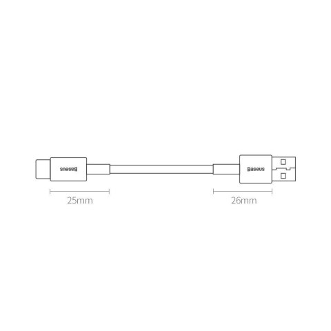 Baseus Superior kabel USB - USB Typ C 66 W (11 V / 6 A) Huawei SuperCharge SCP 1 m czarny (CATYS-01) Baseus Superior kabel USB - USB Typ C 66 W (11 V / 6 A) Huawei SuperCharge SCP 1 m czarny (CATYS-01)