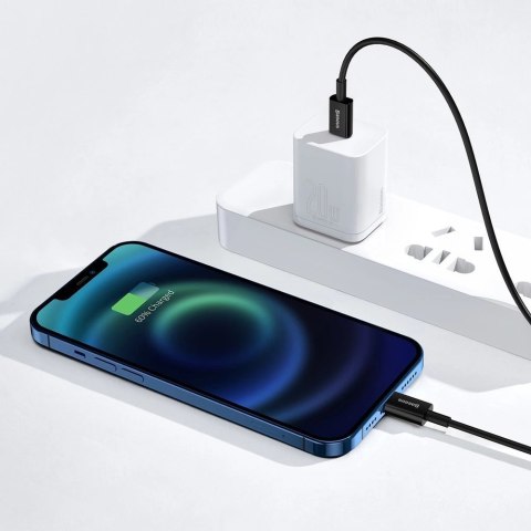 Kabel Baseus Superior Series USB-C / Lightning PD 20W 1 m - czarny Kabel Baseus Superior Series USB-C / Lightning PD 20W 1 m - czarny