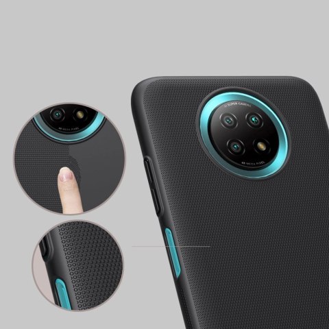 Nillkin Super Frosted Shield wzmocnione etui pokrowiec Xiaomi Redmi Note 9T 5G czarny Nillkin Super Frosted Shield wzmocnione etui pokrowiec Xiaomi Redmi Note 9T 5G czarny