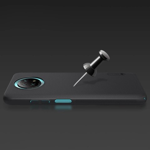 Nillkin Super Frosted Shield wzmocnione etui pokrowiec Xiaomi Redmi Note 9T 5G czarny Nillkin Super Frosted Shield wzmocnione etui pokrowiec Xiaomi Redmi Note 9T 5G czarny
