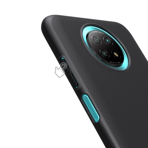 Nillkin Super Frosted Shield wzmocnione etui pokrowiec Xiaomi Redmi Note 9T 5G czarny Nillkin Super Frosted Shield wzmocnione etui pokrowiec Xiaomi Redmi Note 9T 5G czarny