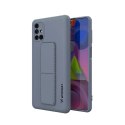 Wozinsky Kickstand Case silikonowe etui z podstawką etui Samsung Galaxy M51 niebieskie Wozinsky Kickstand Case silikonowe etui z podstawką etui Samsung Galaxy M51 niebieskie