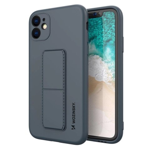 Wozinsky Kickstand Case silikonowe etui z podstawką etui Xiaomi Redmi 10X 4G / Xiaomi Redmi Note 9 niebieskie Wozinsky Kickstand Case silikonowe etui z podstawką etui Xiaomi Redmi 10X 4G / Xiaomi Redmi Note 9 niebieskie