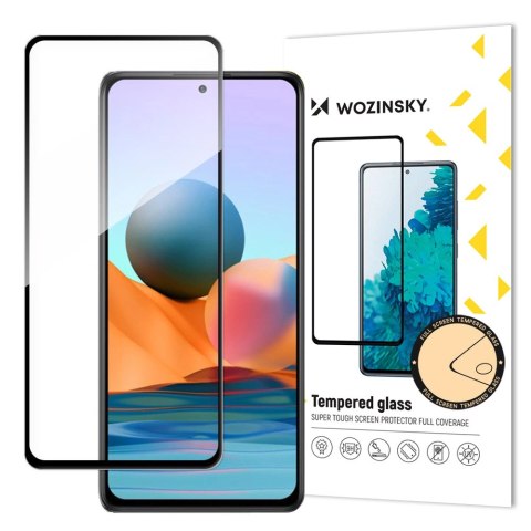 Wozinsky super wytrzymałe szkło hartowane Full Glue na cały ekran z ramką Case Friendly Xiaomi Redmi Note 12 Pro+ / Note 12 Pro Wozinsky super wytrzymałe szkło hartowane Full Glue na cały ekran z ramką Case Friendly Xiaomi Redmi Note 12 Pro+ / Note 12 Pro