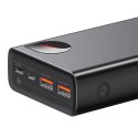 Baseus Adaman powerbank 2x USB / 1x USB Typ C / 1x micro USB 20000mAh 65W Quick Charge 3.0 Power Delivery czarny (PPIMDA-D01)