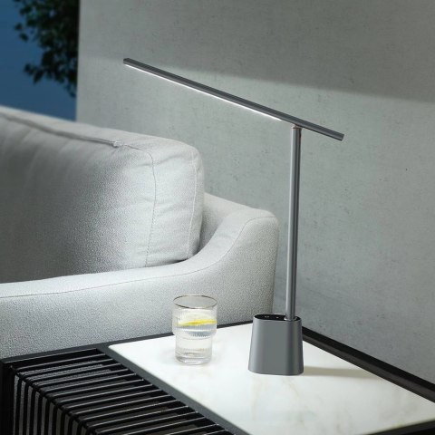 Baseus Smart Eye bezprzewodowa biurkowa lampka LED z akumulatorem 2200 mAh szary (DGZG-0G) Baseus Smart Eye bezprzewodowa biurkowa lampka LED z akumulatorem 2200 mAh szary (DGZG-0G)