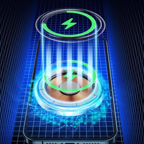 Baseus samochodowy uchwyt magnetyczny bezprzewodowa indukcyjna ładowarka Qi 15 W (kompatybilna z MagSafe do iPhone) czarny (WXJN Baseus samochodowy uchwyt magnetyczny bezprzewodowa indukcyjna ładowarka Qi 15 W (kompatybilna z MagSafe do iPhone) czarny (WXJN