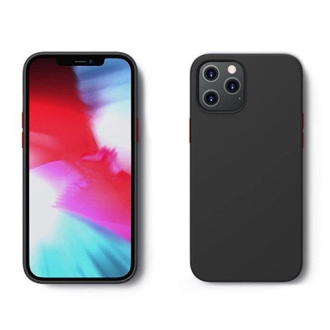 Joyroom Color Series ochronne etui do iPhone 12 Pro Max czarny (JR-BP800) Joyroom Color Series ochronne etui do iPhone 12 Pro Max czarny (JR-BP800)