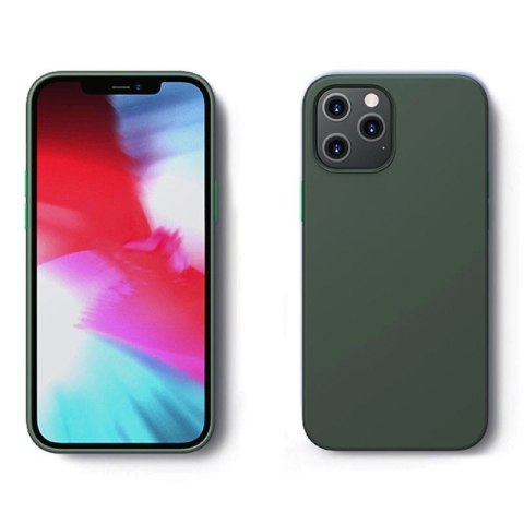 Joyroom Color Series ochronne etui do iPhone 12 Pro Max zielony (JR-BP800) Joyroom Color Series ochronne etui do iPhone 12 Pro Max zielony (JR-BP800)