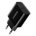 Ugreen ładowarka sieciowa USB Typ C 20W Power Delivery czarny (10191) Ugreen ładowarka sieciowa USB Typ C 20W Power Delivery czarny (10191)