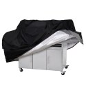 Wodoodporny pokrowiec na grilla, pokrowiec na rower, motor, meble ogrodowe plandeka osłona XXL czarny Wodoodporny pokrowiec na grilla, pokrowiec na rower, motor, meble ogrodowe plandeka osłona XXL czarny