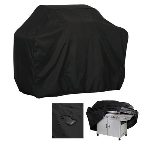 Wodoodporny pokrowiec na grilla, pokrowiec na rower, motor, meble ogrodowe plandeka osłona XXL czarny Wodoodporny pokrowiec na grilla, pokrowiec na rower, motor, meble ogrodowe plandeka osłona XXL czarny