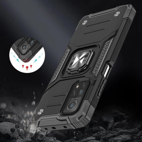 Wozinsky Ring Armor pancerne hybrydowe etui pokrowiec + magnetyczny uchwyt Samsung Galaxy A72 4G czarny Wozinsky Ring Armor pancerne hybrydowe etui pokrowiec + magnetyczny uchwyt Samsung Galaxy A72 4G czarny