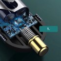 Baseus Share Together ładowarka samochodowa 2x USB / 2x USB Typ C 120W PPS Quick Charge Power Delivery szary (CCBT-A0G)