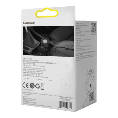 Baseus Enjoy transmiter FM ładowarka samochodowa LED 2x USB / 3,5mm jack bezprzewodowy odtwarzacz MP3 Bluetooth 5.0 3.4A czarny Baseus Enjoy transmiter FM ładowarka samochodowa LED 2x USB / 3,5mm jack bezprzewodowy odtwarzacz MP3 Bluetooth 5.0 3.4A czarny