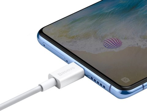 Kabel Baseus Superior USB-A / micro USB 2A 1m - biały Kabel Baseus Superior USB-A / micro USB 2A 1m - biały