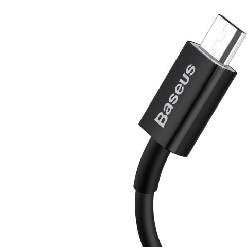 Kabel Baseus Superior USB-A / micro USB 2A 1m - czarny Kabel Baseus Superior USB-A / micro USB 2A 1m - czarny