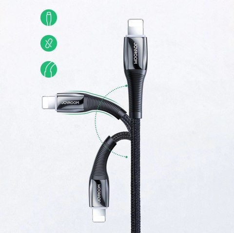 Kabel Joyroom S-1224K2 USB-C / Lightning PD 20W 2.4A 1.2m - czerwony Kabel Joyroom S-1224K2 USB-C / Lightning PD 20W 2.4A 1.2m - czerwony