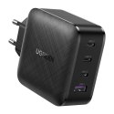 Ugreen szybka ładowarka GaN PPS 65W USB / 3x USB Typ C QC 3.0 Power Delivery SCP FCP AFC (azotek galu) czarny (CD224 70774) Ugreen szybka ładowarka GaN PPS 65W USB / 3x USB Typ C QC 3.0 Power Delivery SCP FCP AFC (azotek galu) czarny (CD224 70774)