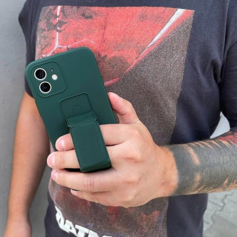 Wozinsky Kickstand Case silikonowe etui z podstawką etui Samsung Galaxy A72 4G miętowe Wozinsky Kickstand Case silikonowe etui z podstawką etui Samsung Galaxy A72 4G miętowe