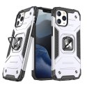 Wozinsky Ring Armor pancerne hybrydowe etui pokrowiec + magnetyczny uchwyt iPhone 13 Pro Max srebrny Wozinsky Ring Armor pancerne hybrydowe etui pokrowiec + magnetyczny uchwyt iPhone 13 Pro Max srebrny