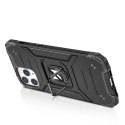 Wozinsky Ring Armor pancerne hybrydowe etui pokrowiec + magnetyczny uchwyt iPhone 13 Pro Max srebrny Wozinsky Ring Armor pancerne hybrydowe etui pokrowiec + magnetyczny uchwyt iPhone 13 Pro Max srebrny