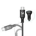 Wozinsky kabel USB - USB Typ C 2,4A 2m czarny(WUC-C2B) Wozinsky kabel USB - USB Typ C 2,4A 2m czarny(WUC-C2B)