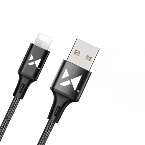 Wozinsky kabel przewód USB - Lightning 2,4A 1m czarny (WUC-L1B) Wozinsky kabel przewód USB - Lightning 2,4A 1m czarny (WUC-L1B)