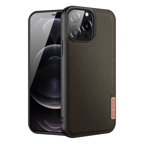 Dux Ducis Fino etui pokrowiec pokryty nylonowym materiałem iPhone 13 Pro Max zielony Dux Ducis Fino etui pokrowiec pokryty nylonowym materiałem iPhone 13 Pro Max zielony