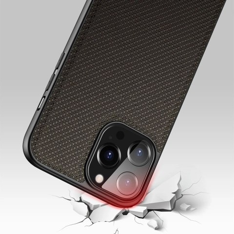 Dux Ducis Fino etui pokrowiec pokryty nylonowym materiałem iPhone 13 Pro Max zielony Dux Ducis Fino etui pokrowiec pokryty nylonowym materiałem iPhone 13 Pro Max zielony