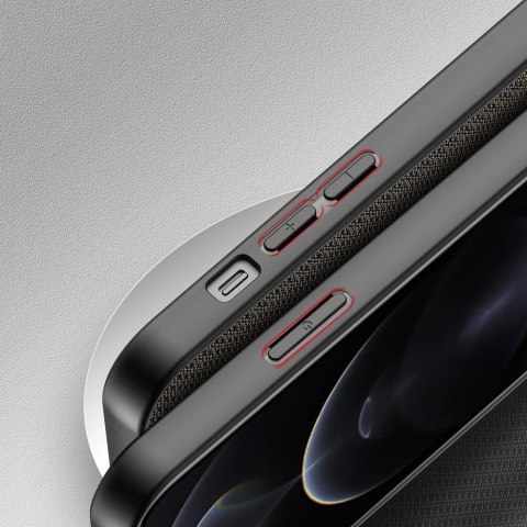 Dux Ducis Fino etui pokrowiec pokryty nylonowym materiałem iPhone 13 Pro Max zielony Dux Ducis Fino etui pokrowiec pokryty nylonowym materiałem iPhone 13 Pro Max zielony