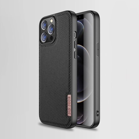 Dux Ducis Fino etui pokrowiec pokryty nylonowym materiałem iPhone 13 Pro szary Dux Ducis Fino etui pokrowiec pokryty nylonowym materiałem iPhone 13 Pro szary