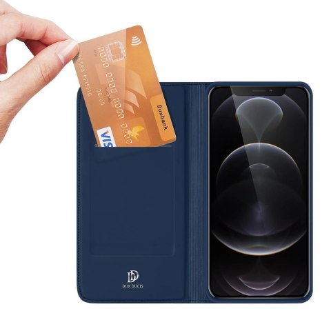 Dux Ducis Skin Pro kabura etui pokrowiec z klapką iPhone 13 Pro niebieski Dux Ducis Skin Pro kabura etui pokrowiec z klapką iPhone 13 Pro niebieski