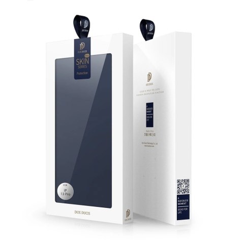Dux Ducis Skin Pro kabura etui pokrowiec z klapką iPhone 13 Pro niebieski Dux Ducis Skin Pro kabura etui pokrowiec z klapką iPhone 13 Pro niebieski