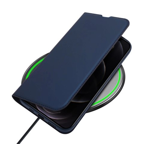 Dux Ducis Skin Pro kabura etui pokrowiec z klapką iPhone 13 Pro niebieski Dux Ducis Skin Pro kabura etui pokrowiec z klapką iPhone 13 Pro niebieski