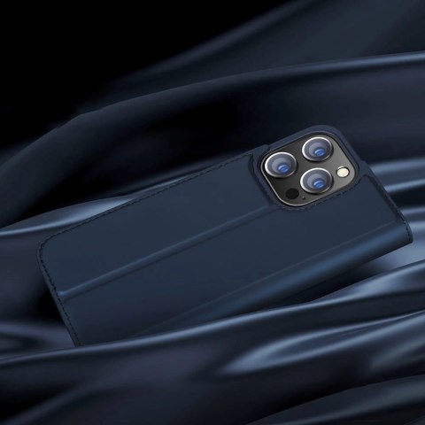 Dux Ducis Skin Pro kabura etui pokrowiec z klapką iPhone 13 Pro niebieski Dux Ducis Skin Pro kabura etui pokrowiec z klapką iPhone 13 Pro niebieski