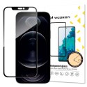 Wozinsky super wytrzymałe szkło hartowane Full Glue na cały ekran z ramką Case Friendly iPhone 14 Plus / 13 Pro Max czarny Wozinsky super wytrzymałe szkło hartowane Full Glue na cały ekran z ramką Case Friendly iPhone 14 Plus / 13 Pro Max czarny