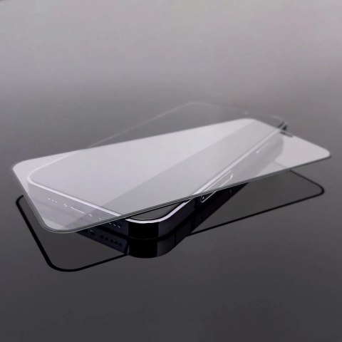 Wozinsky super wytrzymałe szkło hartowane Full Glue na cały ekran z ramką Case Friendly iPhone 14 Plus / 13 Pro Max czarny Wozinsky super wytrzymałe szkło hartowane Full Glue na cały ekran z ramką Case Friendly iPhone 14 Plus / 13 Pro Max czarny