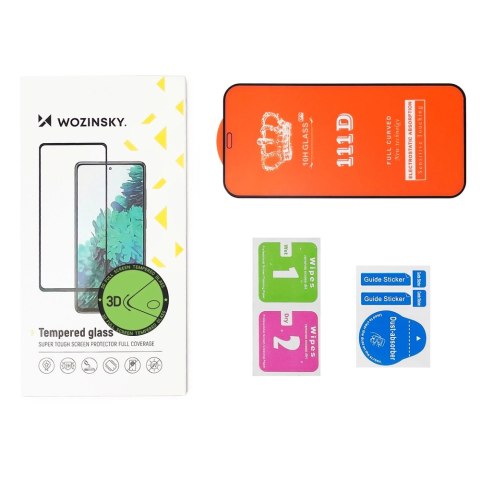 Wozinsky super wytrzymałe szkło hartowane Full Glue na cały ekran z ramką Case Friendly iPhone 14 Plus / 13 Pro Max czarny Wozinsky super wytrzymałe szkło hartowane Full Glue na cały ekran z ramką Case Friendly iPhone 14 Plus / 13 Pro Max czarny