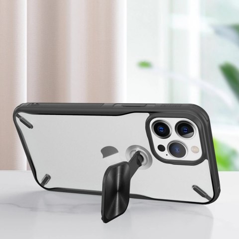 Nillkin Cyclops Case wytrzymałe etui z osłoną na aparat i składaną podstawką iPhone 13 Pro Max niebieski Nillkin Cyclops Case wytrzymałe etui z osłoną na aparat i składaną podstawką iPhone 13 Pro Max niebieski