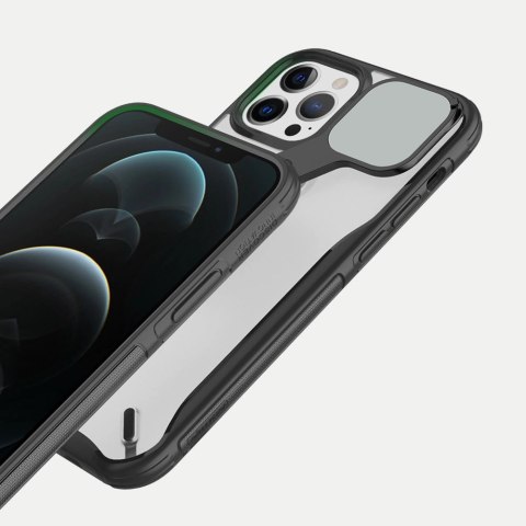 Nillkin Cyclops Case wytrzymałe etui z osłoną na aparat i składaną podstawką iPhone 13 Pro Max niebieski Nillkin Cyclops Case wytrzymałe etui z osłoną na aparat i składaną podstawką iPhone 13 Pro Max niebieski