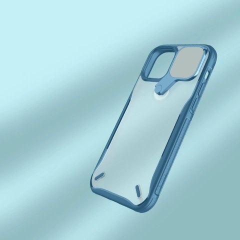 Nillkin Cyclops Case wytrzymałe etui z osłoną na aparat i składaną podstawką iPhone 13 Pro Max niebieski Nillkin Cyclops Case wytrzymałe etui z osłoną na aparat i składaną podstawką iPhone 13 Pro Max niebieski