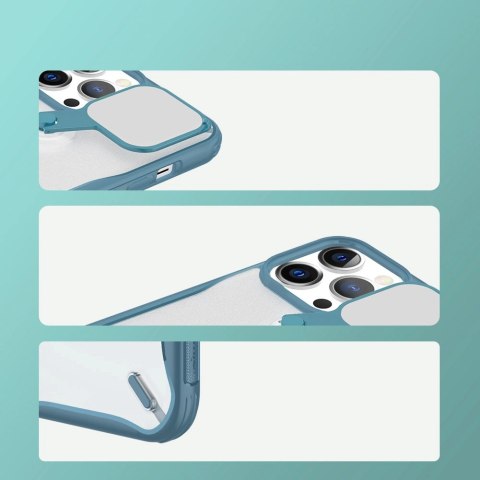 Nillkin Cyclops Case wytrzymałe etui z osłoną na aparat i składaną podstawką iPhone 13 Pro czarny Nillkin Cyclops Case wytrzymałe etui z osłoną na aparat i składaną podstawką iPhone 13 Pro czarny