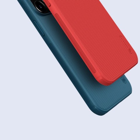 Nillkin Super Frosted Shield wzmocnione etui pokrowiec iPhone 13 Pro niebieski Nillkin Super Frosted Shield wzmocnione etui pokrowiec iPhone 13 Pro niebieski