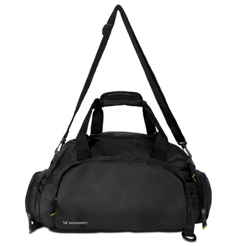 Wozinsky torba sportowa podróżna plecak bagaż podręczny torba 40x20x25 cm do samolotu czarny (WSB-B01) Wozinsky torba sportowa podróżna plecak bagaż podręczny torba 40x20x25 cm do samolotu czarny (WSB-B01)