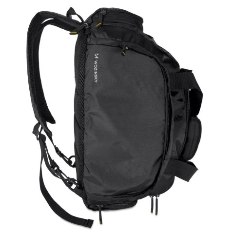 Wozinsky torba sportowa podróżna plecak bagaż podręczny torba 40x20x25 cm do samolotu czarny (WSB-B01) Wozinsky torba sportowa podróżna plecak bagaż podręczny torba 40x20x25 cm do samolotu czarny (WSB-B01)