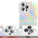 Kingxbar Shell Series luksusowe eleganckie etui na iPhone 13 Pro perłowy-niebieski Kingxbar Shell Series luksusowe eleganckie etui na iPhone 13 Pro perłowy-niebieski